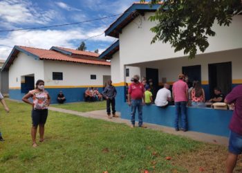 Comunidade da zona rural recebe atendimento em Camapuã