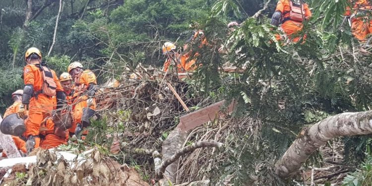 Buscas em Petrópolis continuam para localizar vítimas do temporal
