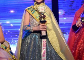 Aos 8 anos, representante de Costa Rica é eleita a Miss Brasil Infantil 2022