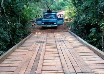 Secretaria de Obras entrega 19 mata-burros, reforma outros 5 e uma ponte de madeira no 1º trimestre
