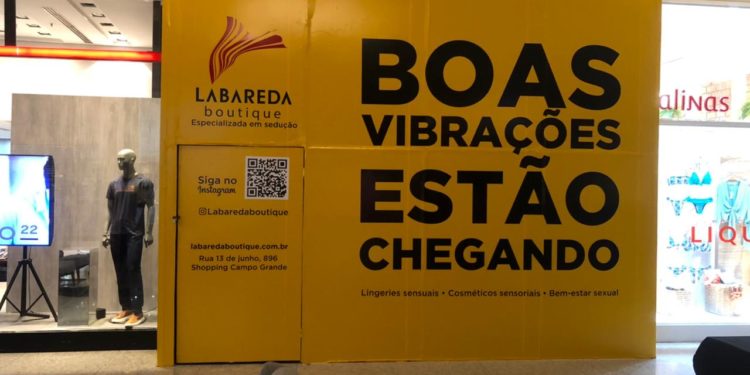 Labareda inaugura primeira Boutique Sensual em um Shopping do Brasil