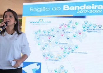 PREFEITA CONFIRMA MAIS R$ 100 MILHÕES EM INVESTIMENTO NO IMBIRUSSU NA ABERTURA DO TODOS EM AÇÃO