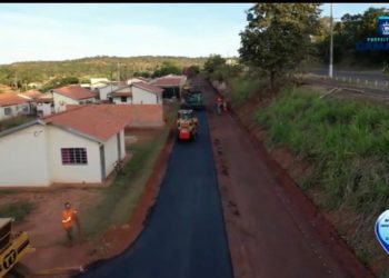 A Prefeitura trabalha e leva mais infraestrutura urbana por toda Camapuã.