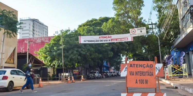 CONFIRA AS INTERDIÇÕES NA ÁREA CENTRAL PARA ESTA QUINTA-FEIRA