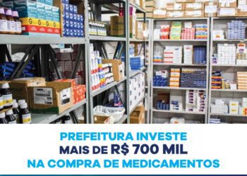 A Administração Municipal investe mais de R$ 700 mil reais na compra de medicamentos para composição de estoque da atenção básica e para o abastecimento da Farmácia Municipal de Camapuã.