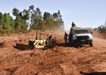 Iniciadas as obras da MS-316 entre Costa Rica e Paraíso das Águas