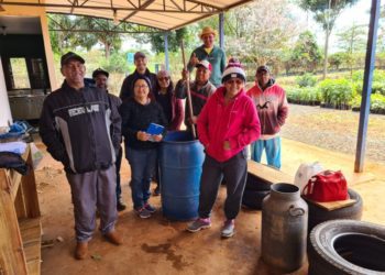 Horticultores do Cinturão Verde recebem Oficina de Planejamento e Preparo de Insumos