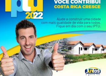 IPTU 2022: Prazo para pagamento da 5ª Parcela vence dia 30 em Costa Rica
