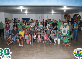Banda Iulle Martins Rezende Campeã da Primeira Copa América de Bandas e Fanfarras é recepcionada com carreata em Alcinópolis