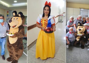 De forma lúdica, Fundação Hospitalar leva alegria para pacientes na Semana da Criança