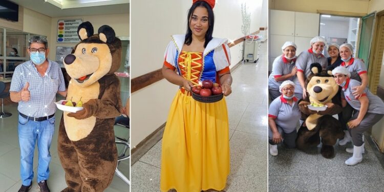 De forma lúdica, Fundação Hospitalar leva alegria para pacientes na Semana da Criança