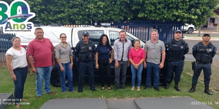 Polícia Militar de Alcinópolis recebe viatura do Governo do Estado