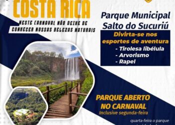 Parques de Costa Rica estarão abertos durante o feriado prolongado de Carnaval