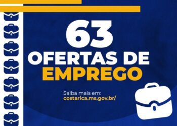 Semana começa com 63 vagas de emprego na Casa do Trabalhador de Costa Rica