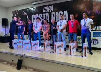 Costa Rica realiza com sucesso a primeira edição da Copa Costa Rica de Fisiculturismo