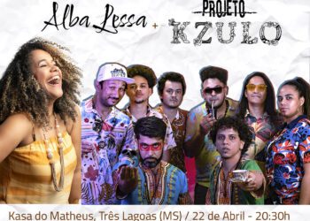 Três Lagoas recebe show “Memória e Identidade” do projeto Kzulo no sábado