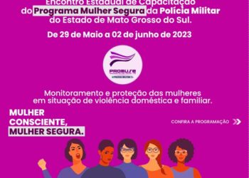 Costa Rica vai sediar 1º Encontro Estadual de Capacitação do Programa Mulher Segura