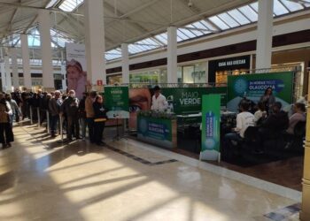 Ação em shopping de Campo Grande orienta sobre o glaucoma no sábado