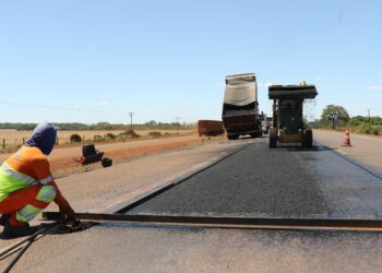 Obras de manutenção da CCR MSVia trazem melhorias para a BR-163/MS
