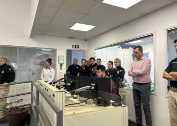 CCR MSVia apresenta Centro de Operações à agentes da PRF/MS