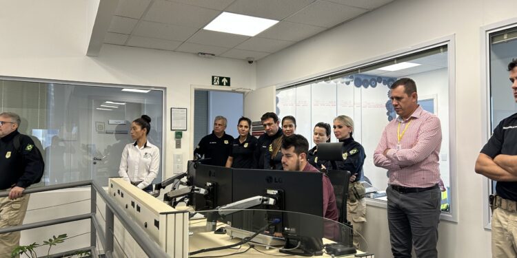 CCR MSVia apresenta Centro de Operações à agentes da PRF/MS