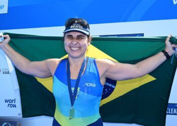 Brasil encerra Copa do Mundo de remo paralímpico com três medalhas
