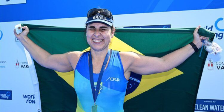 Brasil encerra Copa do Mundo de remo paralímpico com três medalhas