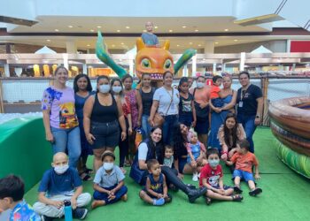 Parceria entre entidades promove tarde de inclusão para as crianças da AACC/MS