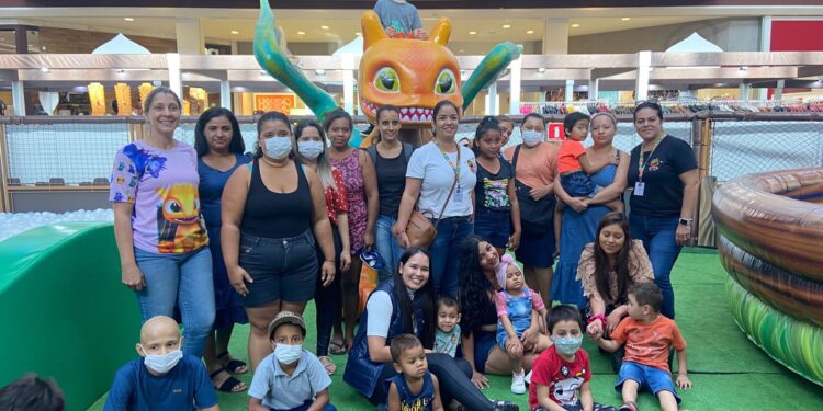 Parceria entre entidades promove tarde de inclusão para as crianças da AACC/MS