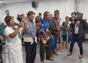 Lideranças e cuidadores das comunidades indígenas comparecem no HU-UFGD