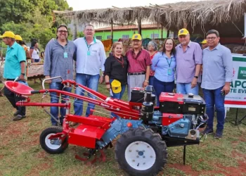 Entrega de equipamentos do Pronaf para indígena de Nioaque