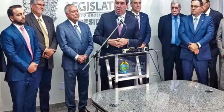 Em coletiva na Alems, autoridades destacam implantação da Rota Biocêanica