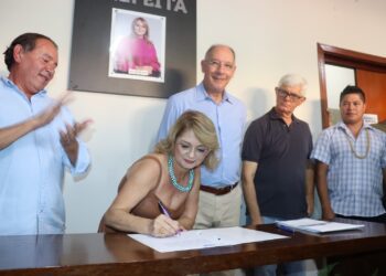 Gerson participa do lançamento de 13 km de recapeamento em Sidrolândia