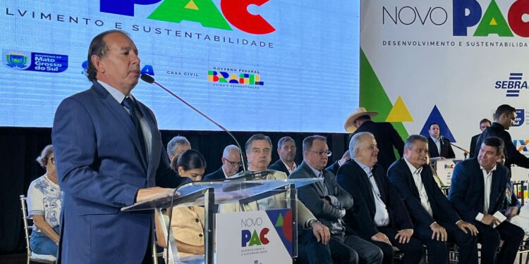 Presidente da ALEMS defende solução para BR-163 e reativação da ferroeste no lançamento do PAC
