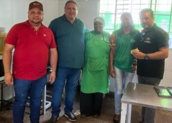 Presidente da Câmara de Jaraguari Recebe Presidente do TJ/MS.