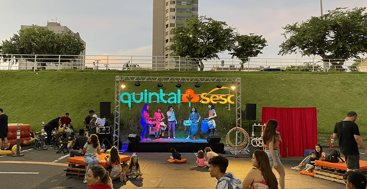 Programação do fim de semana tem último Quintal SESC do ano