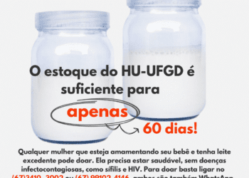 Banco de Leite Humano do HU-UFGD está precisando de doações
