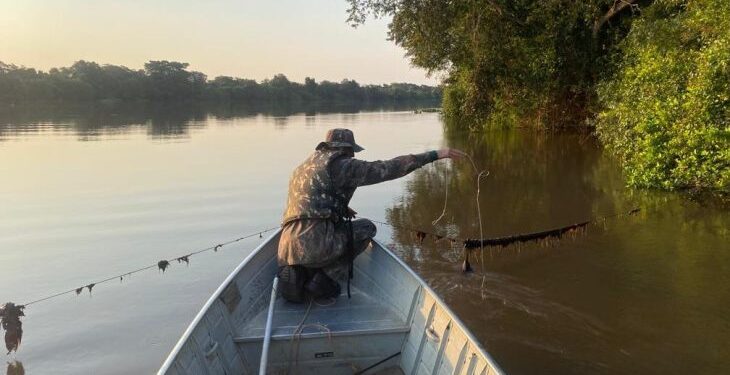 Ainda no período de defeso, PMA faz operação com foco na prevenção à pesca predatória