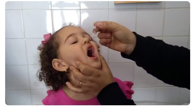 Campanha de vacinação contra a poliomielite começa próxima segunda-feira (27)