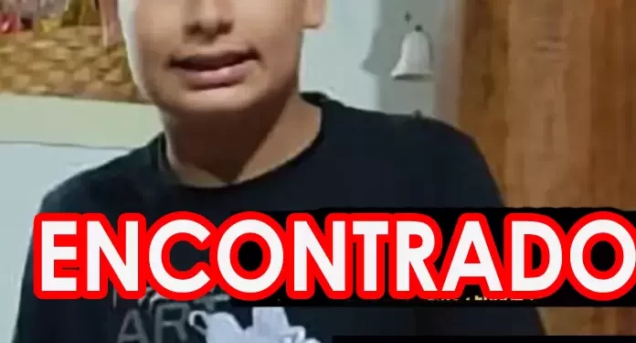 Menino de 12 anos desaparecido em Chapadão do Sul é encontrado em Rondonópolis