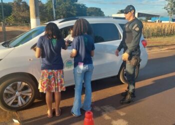Campanha Maio Amarelo Promove Blitz Educativa na Praça Central