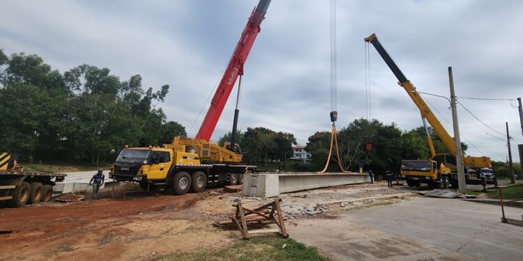 Camapuã inicia construção de três novas pontes de concreto
