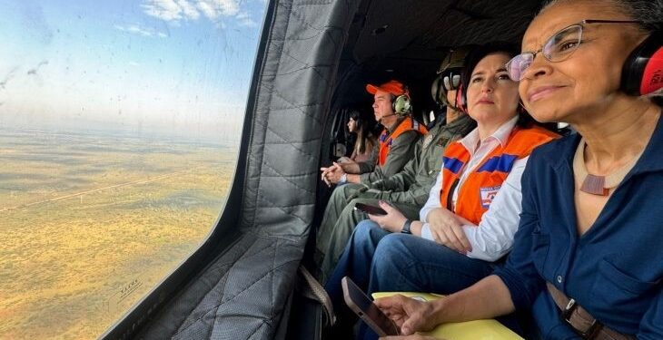 Governo Federal e Estadual unem forças para combater incêndios no Pantanal