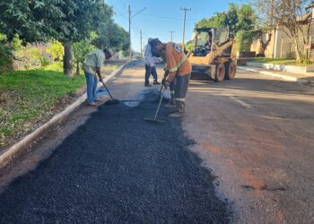 Camapuã avança com obras de melhoria viária