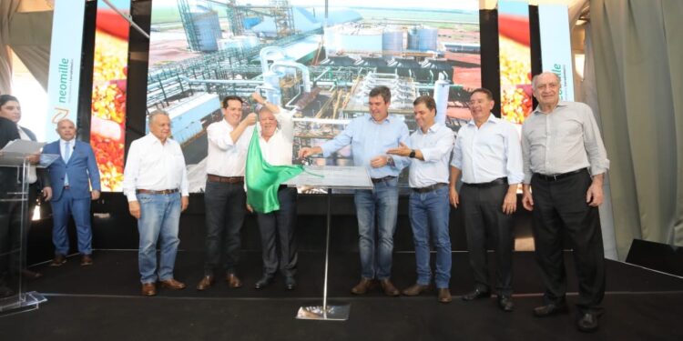 Nova fábrica de etanol de milho é inaugurada em Maracaju com apoio do governo de MS