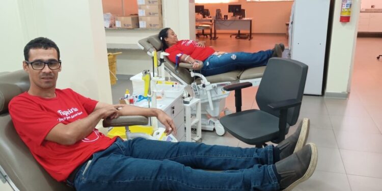 Campanha de doação de sangue mobiliza Figueirão