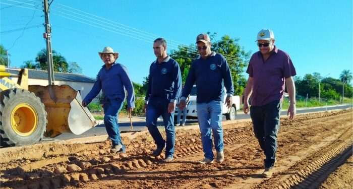Prefeitura inicia construção de ciclovia e pista de caminhada em Alcinópolis