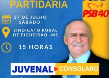 Figueirão realiza convenção partidária com Juvenal Consolaro neste sábado