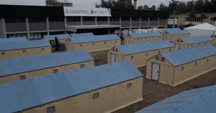 Rio Grande do Sul inaugura cidade provisória para desabrigados das enchentes