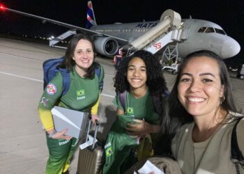 Atleta de karatê de Paraíso das Águas compete no campeonato sul-americano no Chile